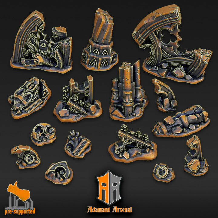 Basing Bits - Temple Ruins